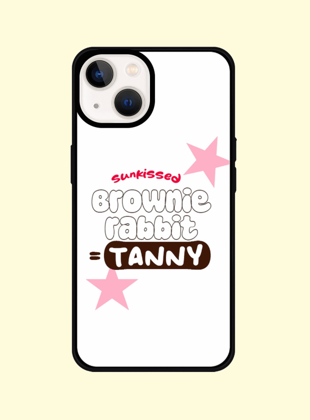 brownie rabbit = tanny phone case