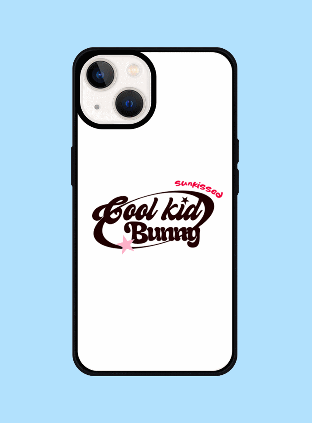 cool kid bunny phone case