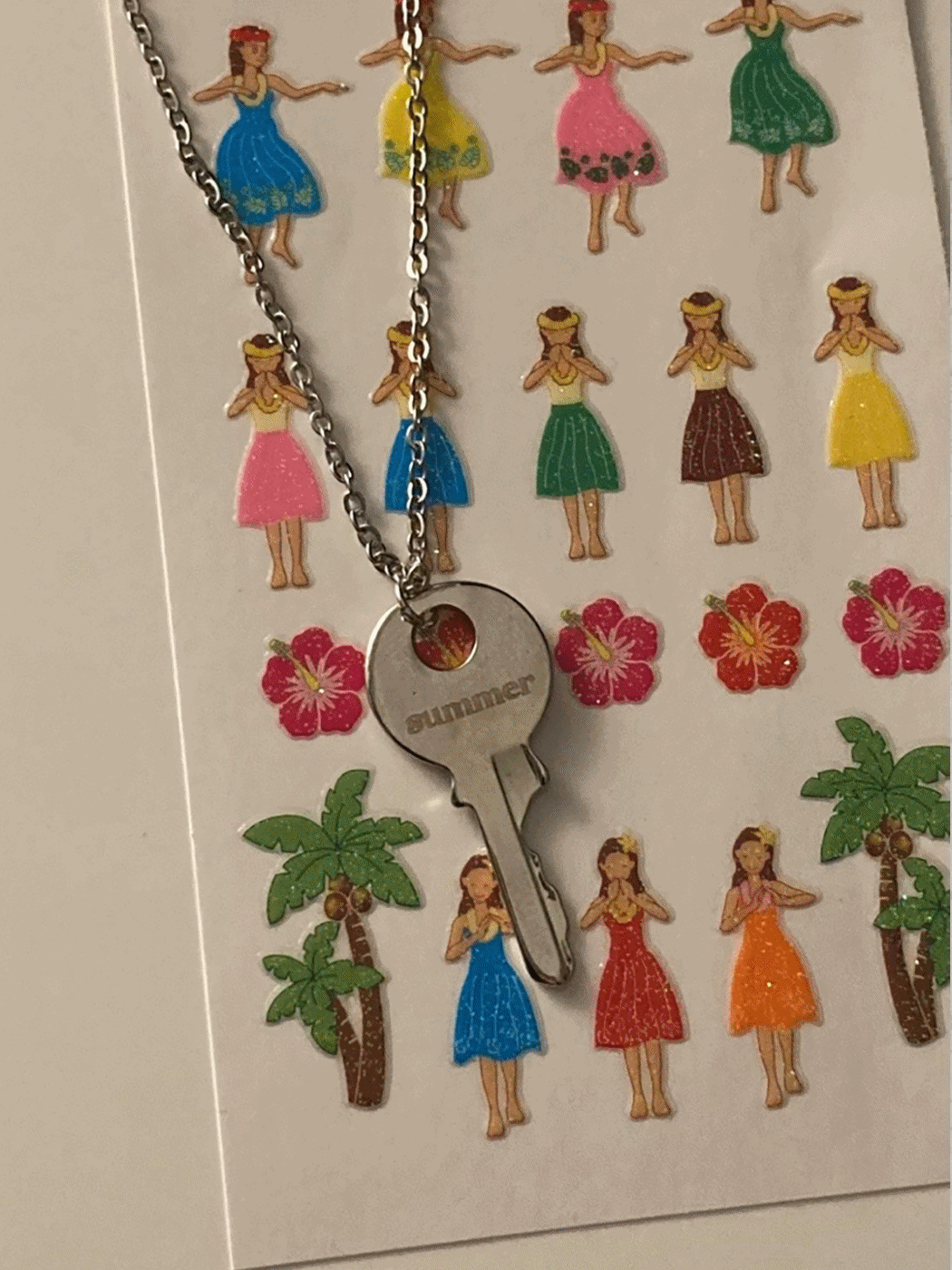 key necklace [각인]