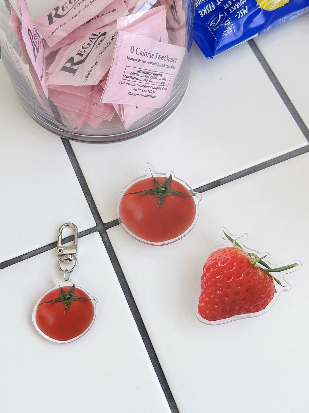 [rincomma made] red series smart-tok (tomato, strawberry)