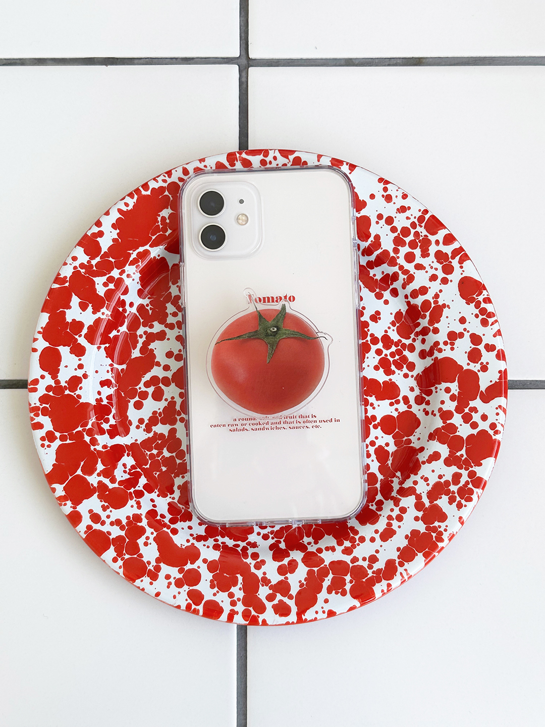 [rincomma made] tomato case [젤하드]