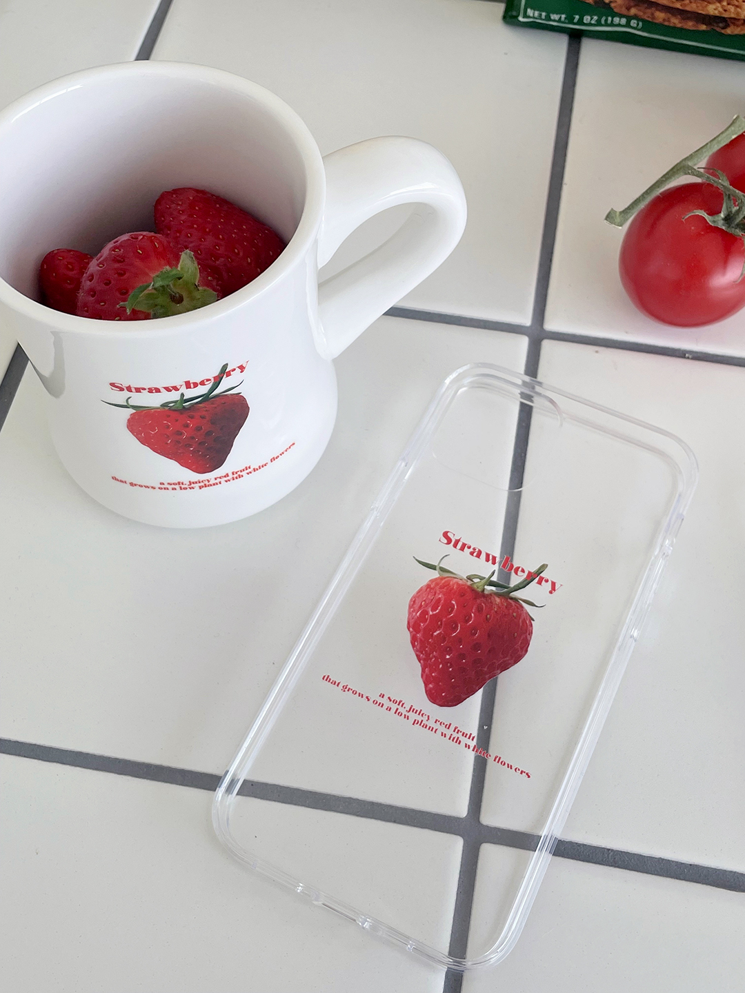 [rincomma made] strawberry case [젤하드]